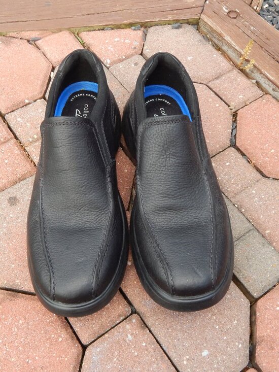 Clarks Bradley Step Loafer Black Mens Shoes Size 12 Worn Once main image 6